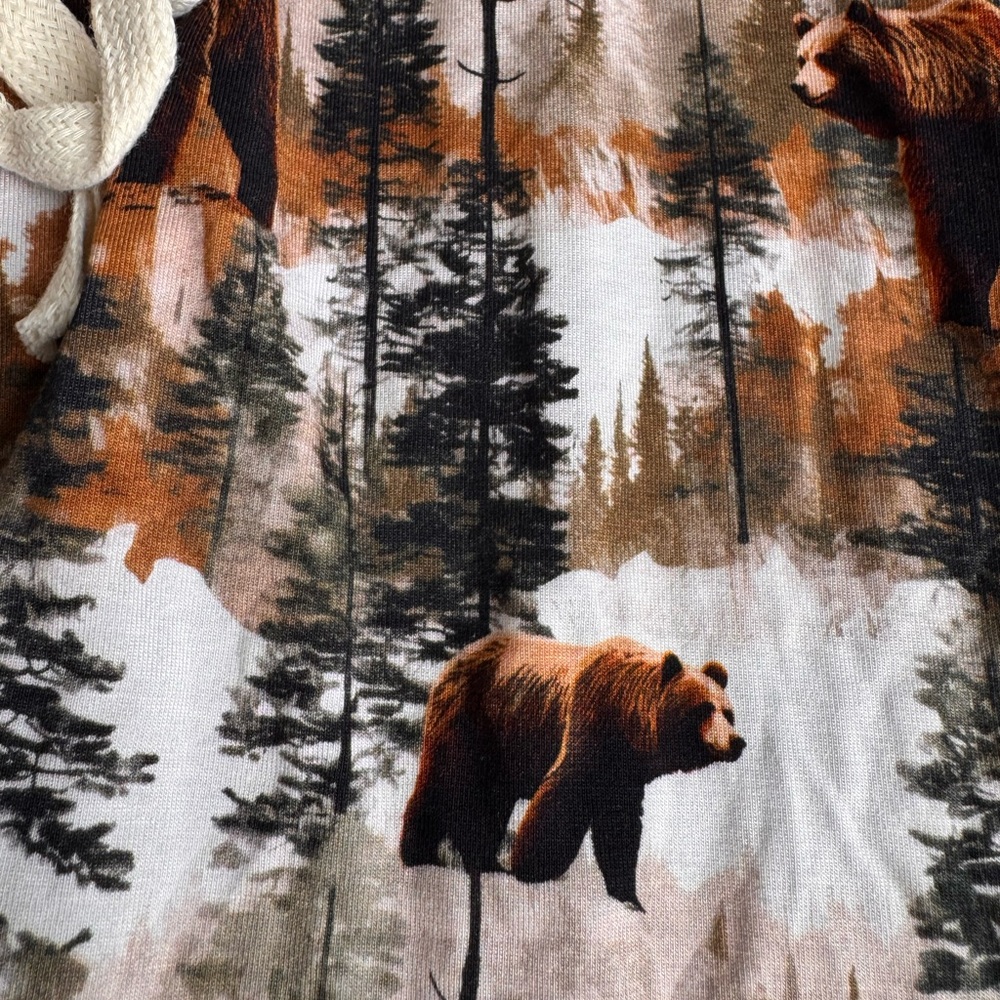The Bailey Boys Co Shorts Bamboo 6T Boys Outdoor Hunting Bear Woods Camping‎ NEW - Picture 2 of 3